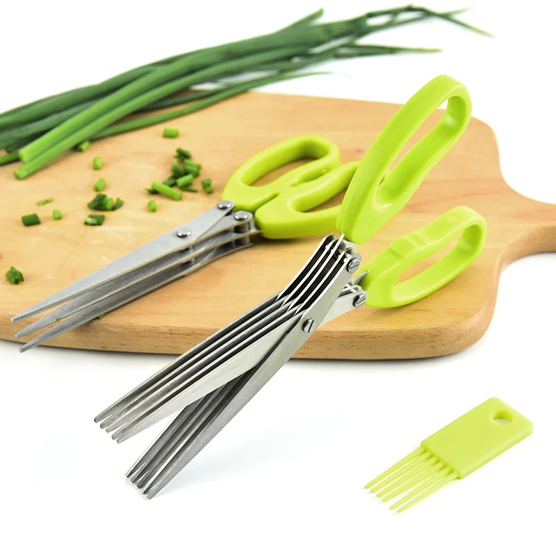 Kitchen Appliances Green - Kitchen multifunctional stainless steel three-layer/five-layer green