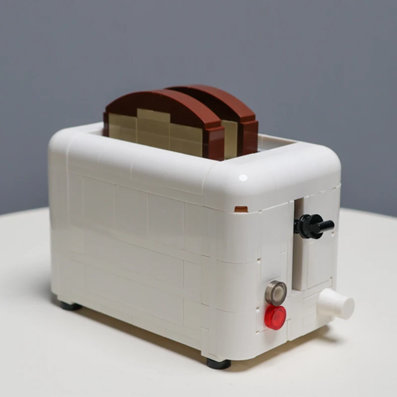 Kitchen Appliances To Gift - 289PCS MOC Working Toaster Kitchen Appliance