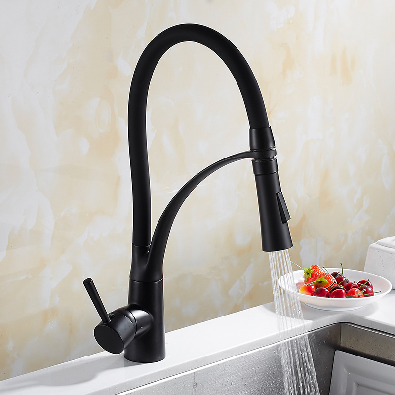 Pull Down Kitchen Faucet Solid - Kitchen Appliances For Restaurant 评论和价格