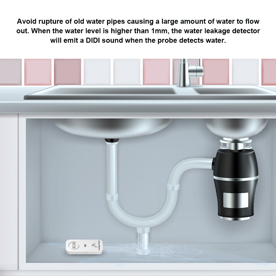 KERUI Wireless Water Sensor 90 - Kitchen Appliances Video 评论和价格