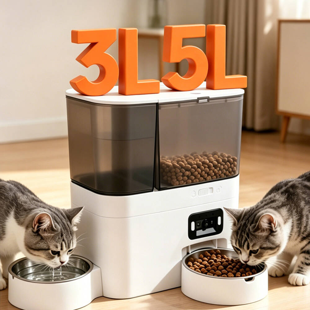 Pet Food and Water Dispenser 5 - Kitchen Appliances Video 评论和价格