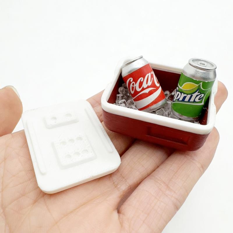 Dollhouse Mini Portable Refrig - Kitchen Appliances To Gift 评论和价格