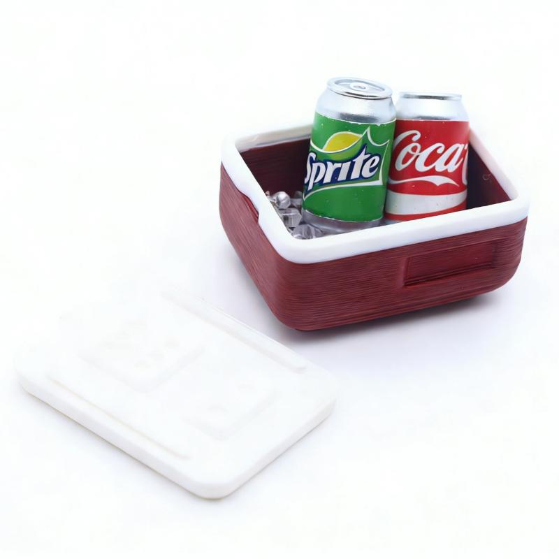 Dollhouse Mini Portable Refrig - Kitchen Appliances To Gift 评论和价格
