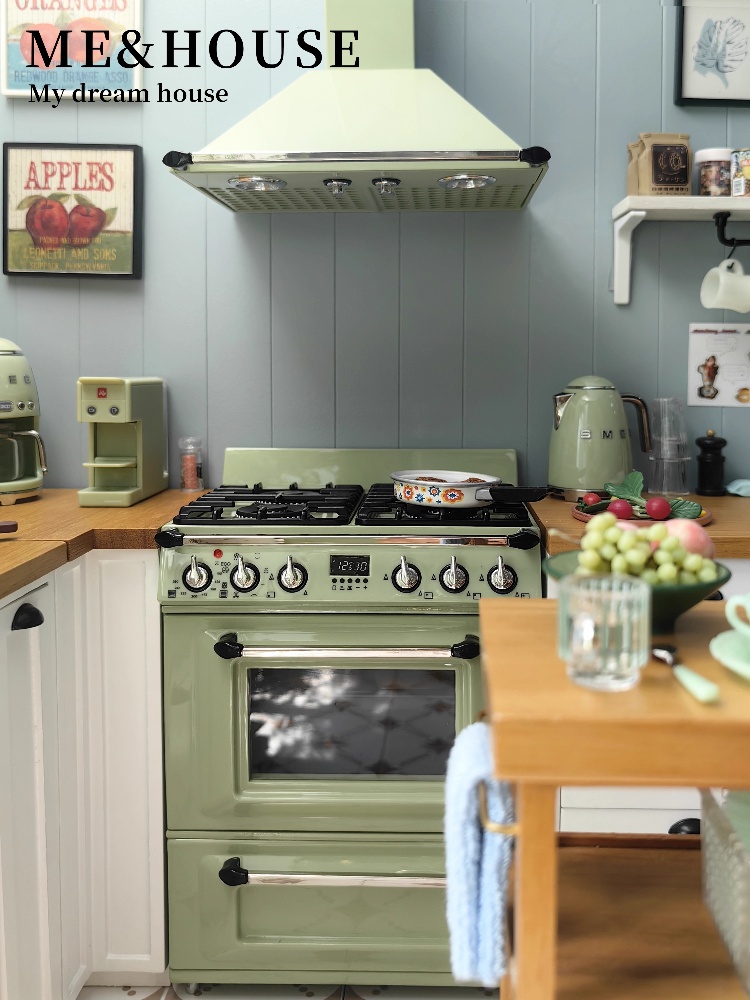 1:6 Doll House Mini Model Furn - Kitchen Appliances Oven 评论和价格