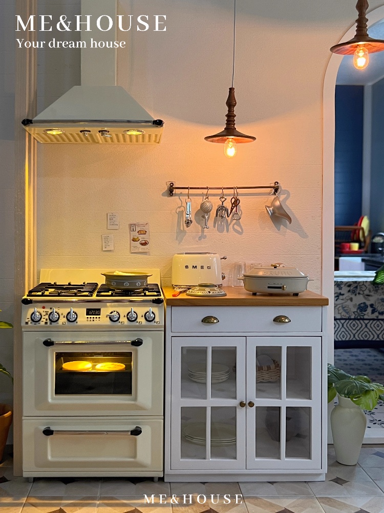 1:6 Doll House Mini Model Furn - Kitchen Appliances Oven 评论和价格