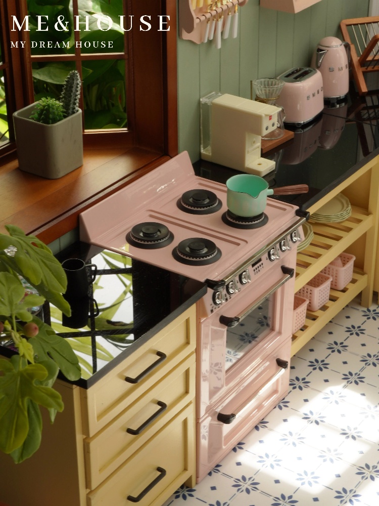 1:6 Doll House Mini Model Furn - Kitchen Appliances Oven 评论和价格