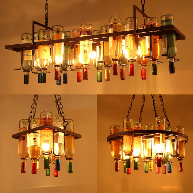 Vintage Wine Bottle Iron Led L - Kitchen Appliances Red Knobs 评论和价格