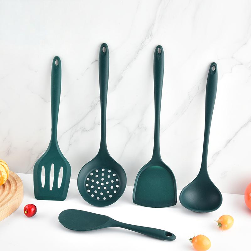 5Pcs Food Grade Silicone Kitch - Kitchen Appliances Green 评论和价格