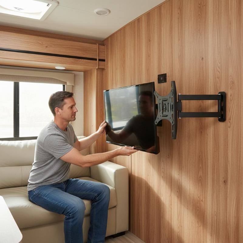 For RV Indoor Folding TV Hange - Kitchen Appliances Video 评论和价格