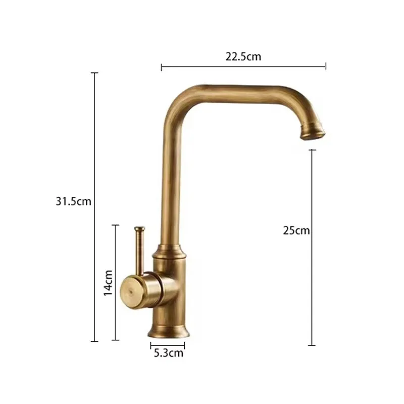 Antique Brass Kitchen Faucets  - Kitchen Appliances For Restaurant 评论和价格