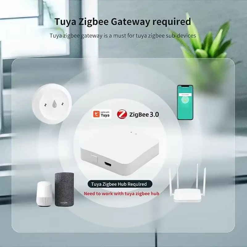 Tuya ZigBee 3.0 Water Leak Det - Kitchen Appliances Video 评论和价格
