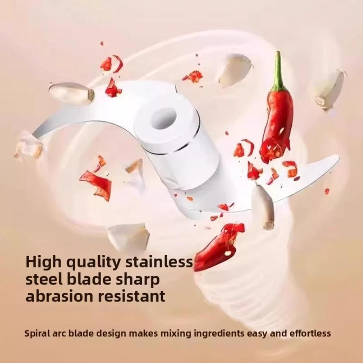1PC Electric Garlic Chopper Mi - Kitchen Appliances For Restaurant 评论和价格