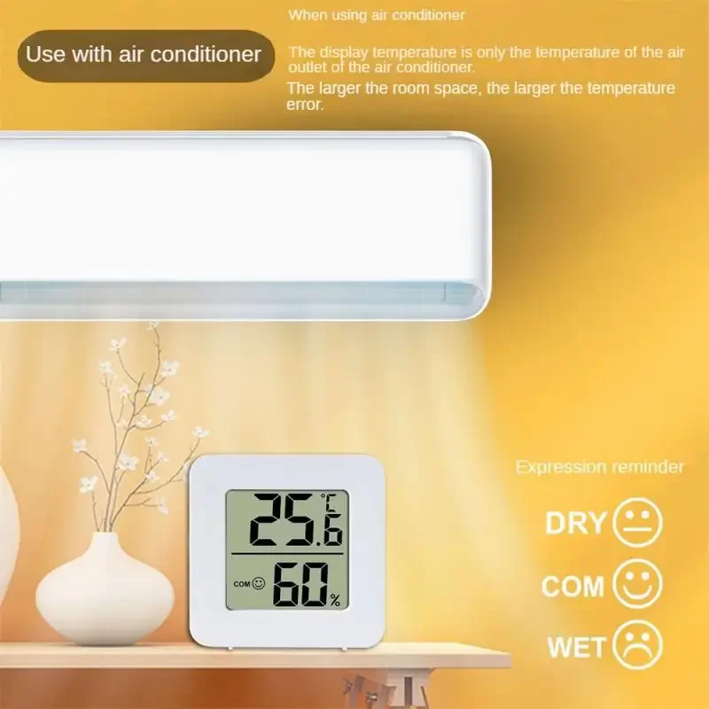 Mini Indoor Thermometer Hygrom - Kitchen Appliances Video 评论和价格