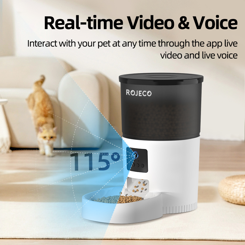 ROJECO Automatic Cat Feeder Wi - Kitchen Appliances Video 评论和价格