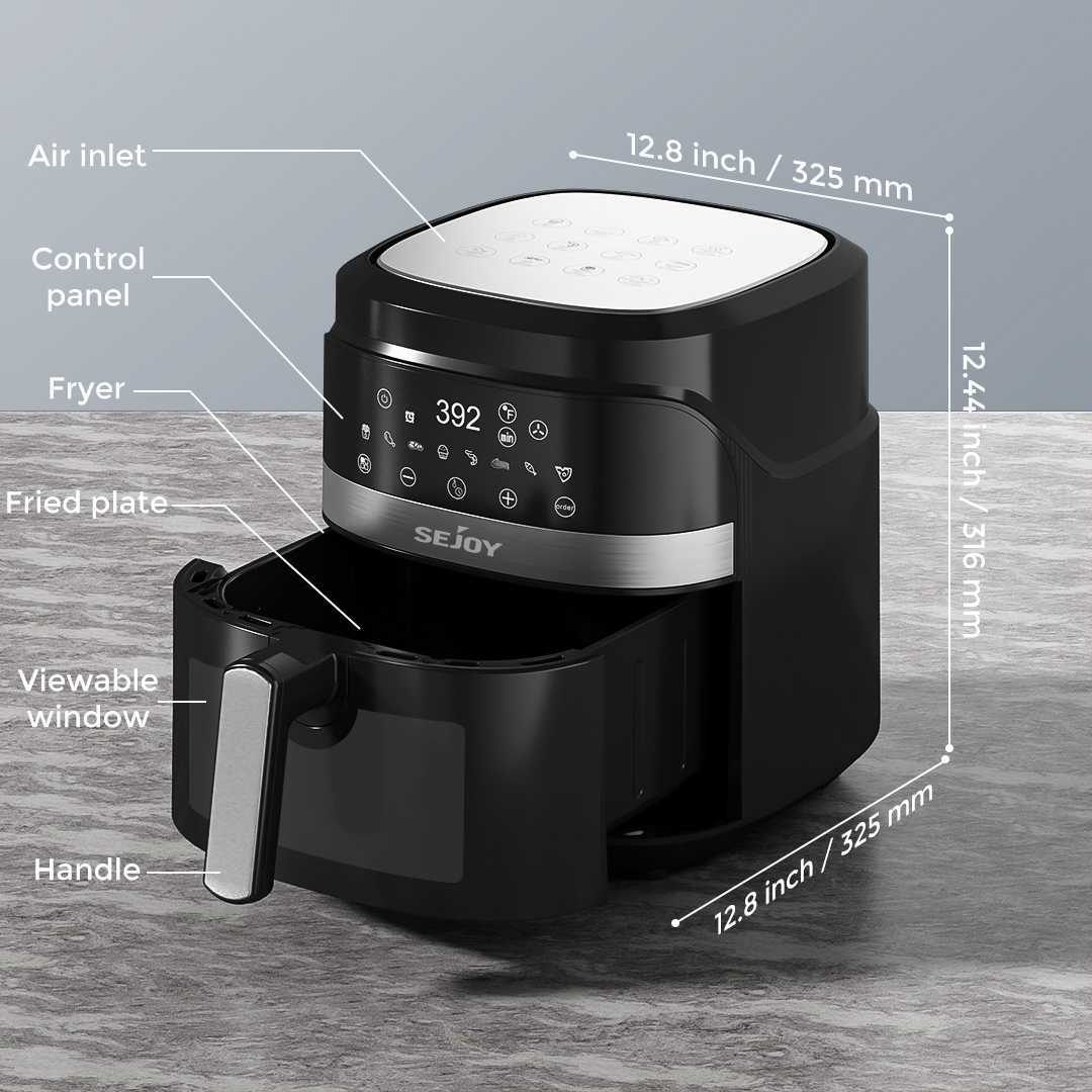 Sejoy Air Fryer 8-in-1,6 Quart - Kitchen Appliances Oven 评论和价格