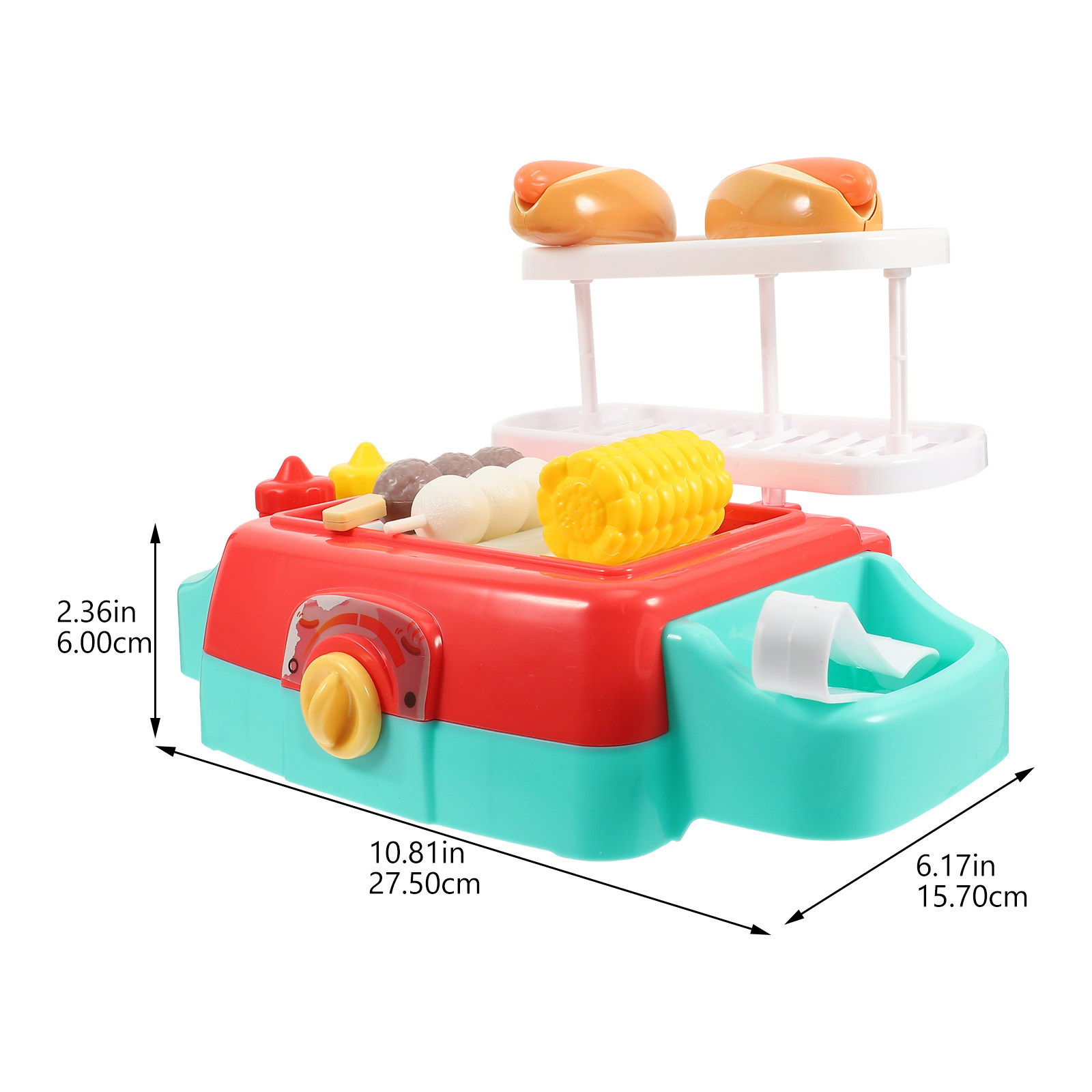 1Set Grill Playset Simulation  - Kitchen Appliances To Gift 评论和价格