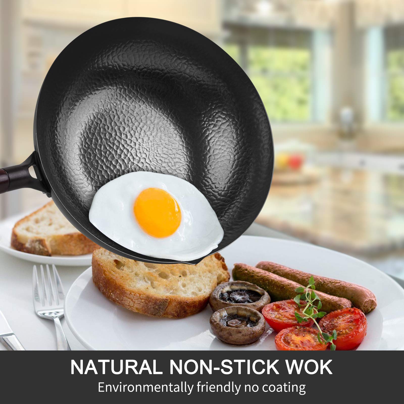 Carbon Steel Wok,Woks and Stir - Wok Electric Flat 评论和价格