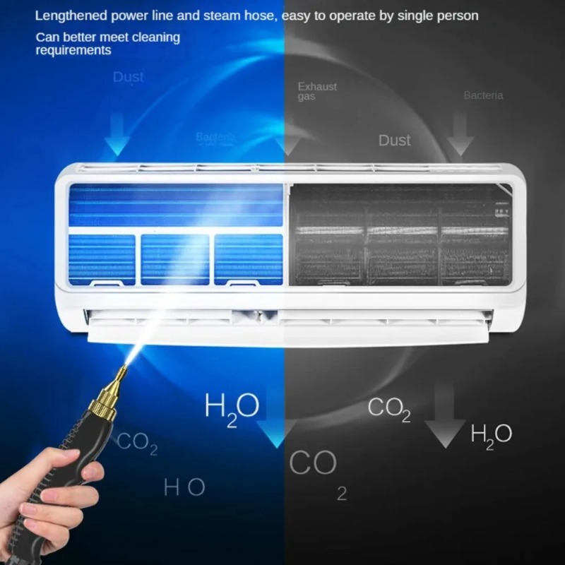 1500W Steam Cleaner High tempe - Kitchen Appliances Usa 评论和价格